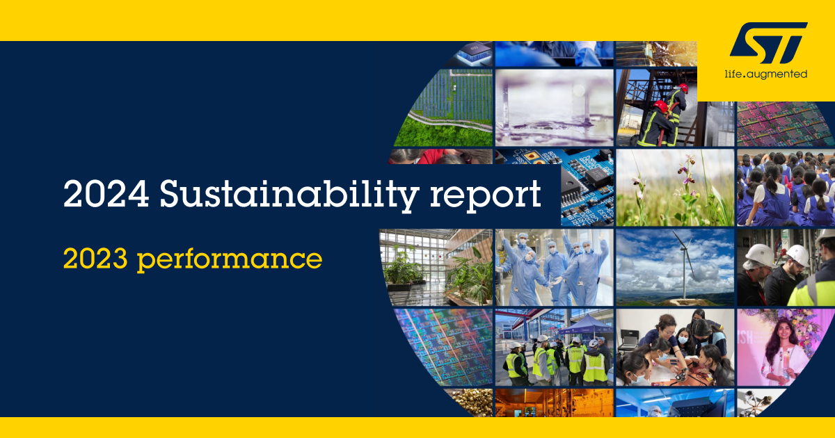 Stmicroelectronics Sustainability Report Home