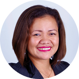 Elvira Oclarino, Technician Specialist, Assembly Process Control, Calamba (the Philippines) (portrait)