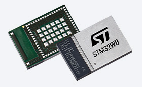 STM32WB microprocessor (photo)