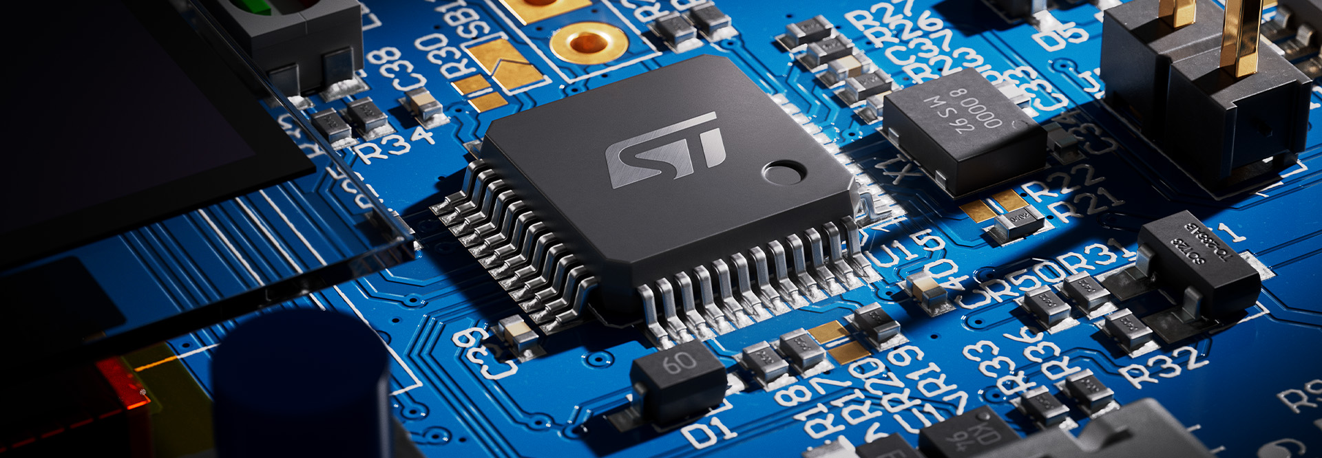 Close-Up of the ST board (photo)